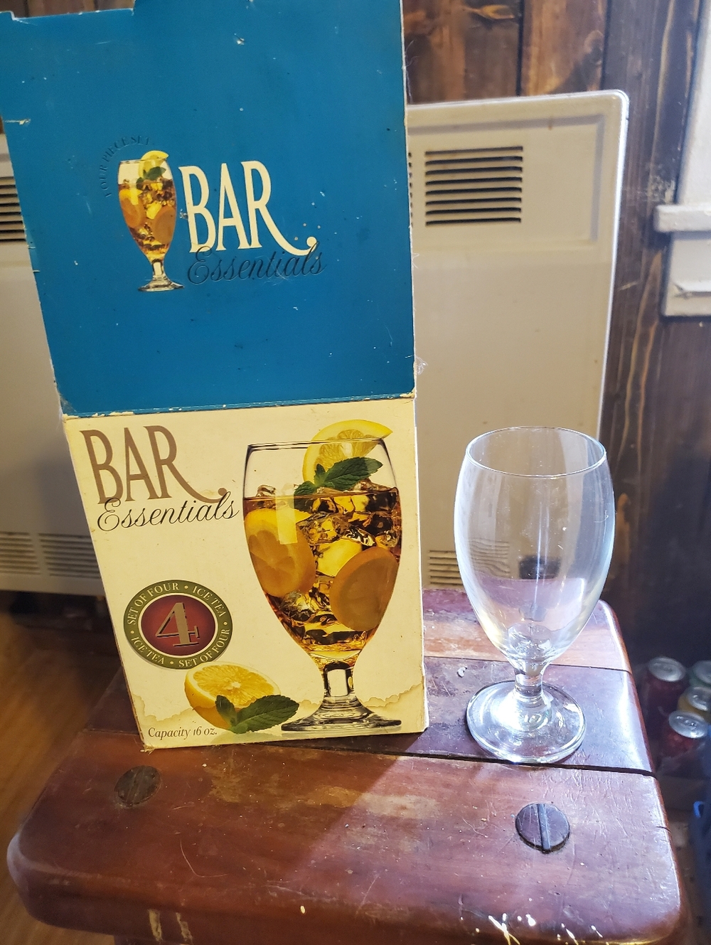 Bar Essentials Clear Goblet Glass - Transparent
